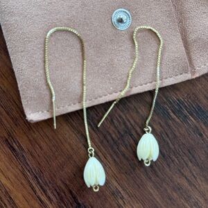 Hale Pua Threader Pikake Earrings
